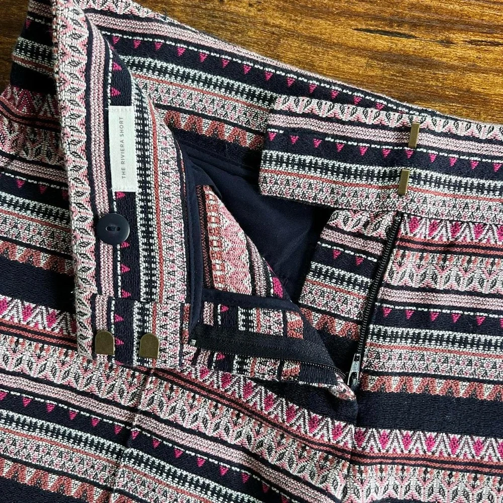 Ann Taylor Loft The Riviera Embroidered Woven Shorts